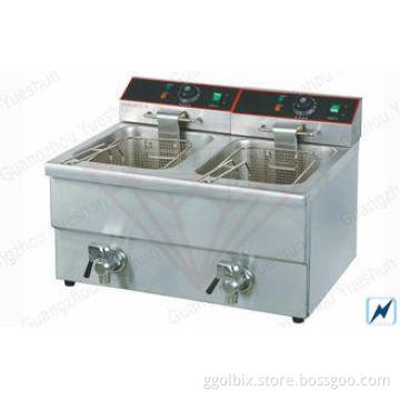 Outdoor Electric Deep Fryer Commercial For Easy Clean , 3.2